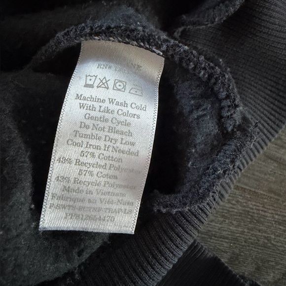 Everlane Luxe Fleece Raglan Crewneck - Picture 7 of 7